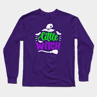 Little Witch Halloween Long Sleeve T-Shirt